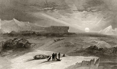 The Look Out from Cape George Russell, engraved by R. Hinshelwood, from 